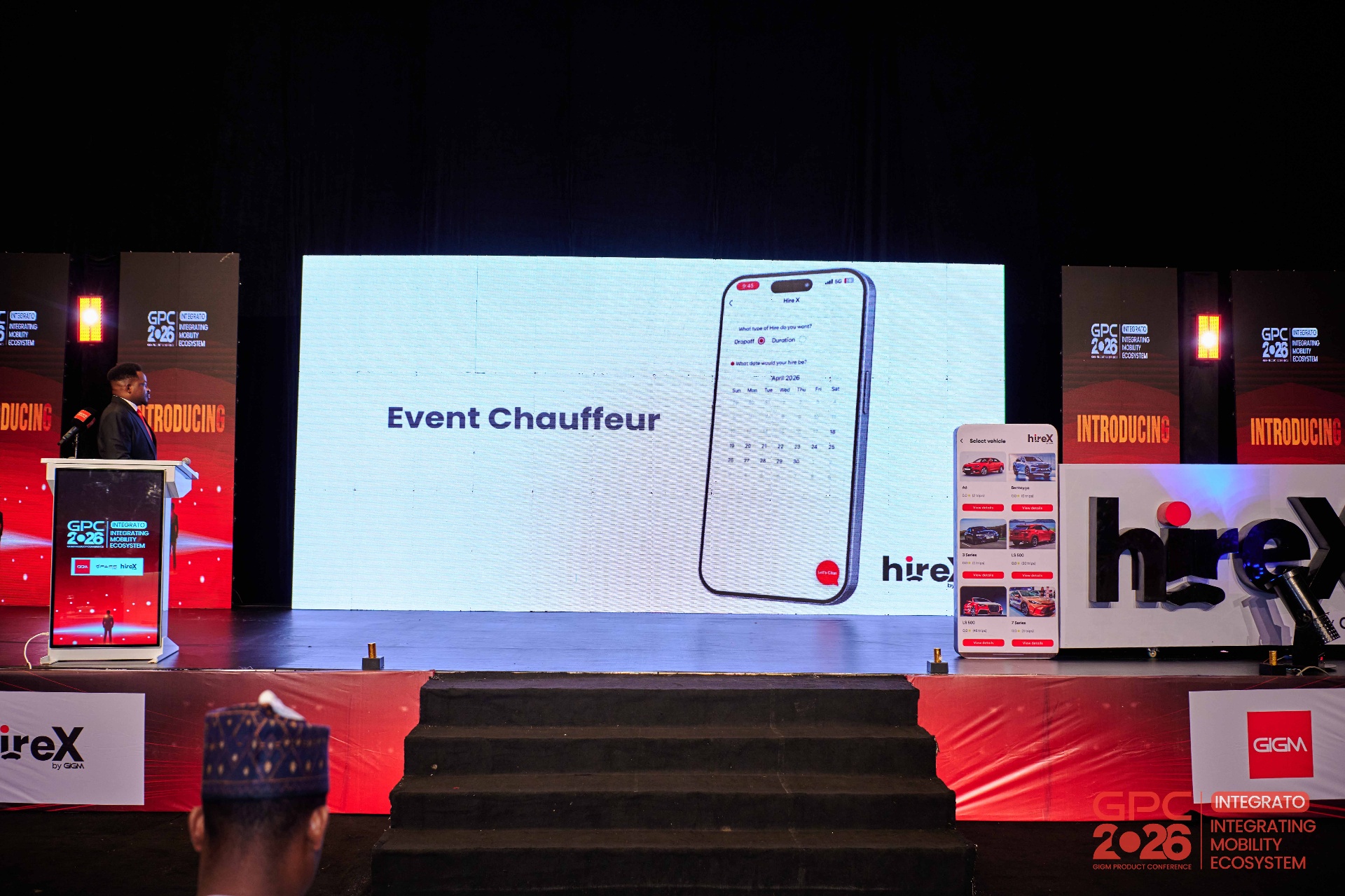 GIG Mobility — hireX Event Chauffeur launch, GPC 2026
